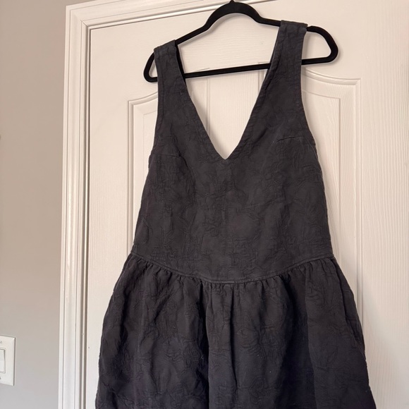 Free People x REVOLVE About Town Mini Dress in Black - Picture 6 of 8